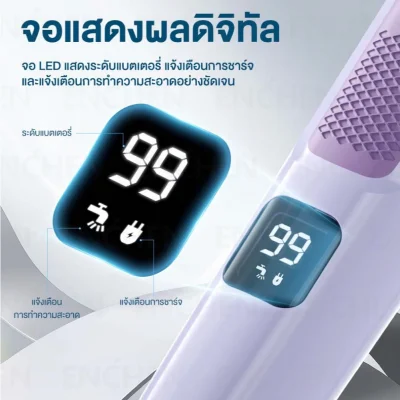 ENCHEN A1 เครื่องกำจัดขนผู้หญิง | กันน้ำ IPX7 | ชาร์จ Type-C
