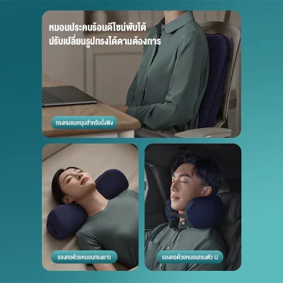 Philips PPM3503 หมอนประคบร้อนพับได้ ร้อน 38-45°C