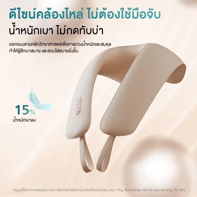 Philips PPM3209N เครื่องนวดคอบ่าไหล่ 3D 4 หัวนวด 5 โหมด