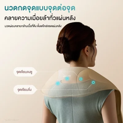Philips PPM3209N เครื่องนวดคอบ่าไหล่ 3D 4 หัวนวด 5 โหมด