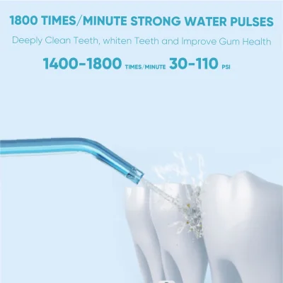 BOMIDI D3 PRO ไหมขัดฟันพลังน้ำ | 4 โหมด | หัวฉีด 6 แบบ