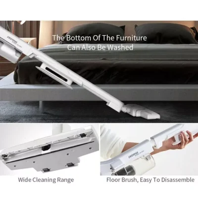 Deerma DX700 เครื่องดูดฝุ่น 2IN1 ดักจับไรฝุ่น 99.97%