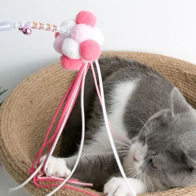 MOMOVIDA ไม้ตกแมว คฑานางฟ้า วัสดุทนทาน ไม่พังง่าย