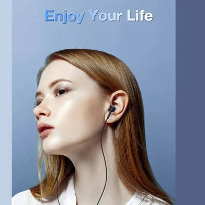 1HORA AUT122 หูฟังมีสาย 3.5mm | เสียงคุณภาพสูง | ไมค์ในตัว