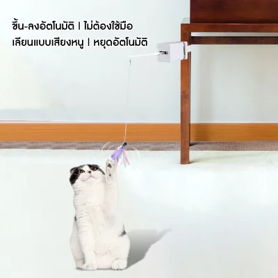 MOMOVIDA CT-2 ไม้ตกแมวอัจฉริยะ เลียนแบบเสียงหนู
