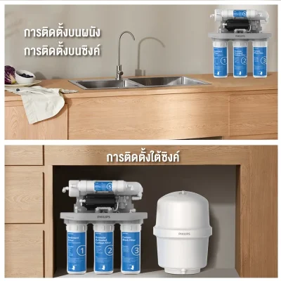 Philips AUT9500 AUT9510 เครื่องกรองน้ำ RO 5 ขั้นตอน