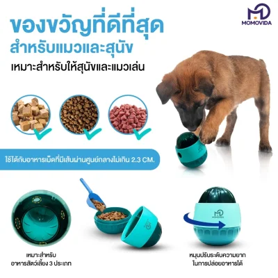 MOMOVIDA PF-3 ของเล่นล้มลุกใส่อาหาร ABS Food Grade ทนกัด