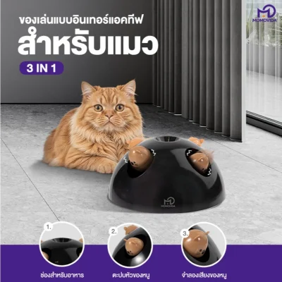 MOMOVIDA ของเล่นแมวอัจฉริยะ