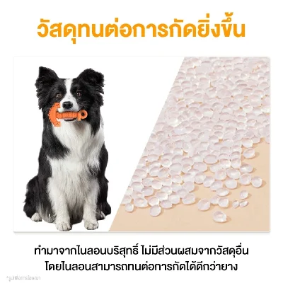 MOMOVIDA DT-13 ของเล่นสุนัขทรงค้อน เหมาะกับทุกสายพันธุ์