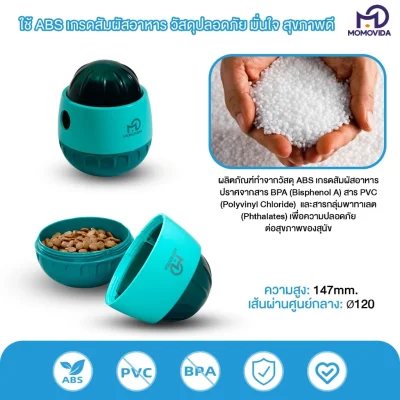MOMOVIDA PF-3 ของเล่นล้มลุกใส่อาหาร ABS Food Grade ทนกัด