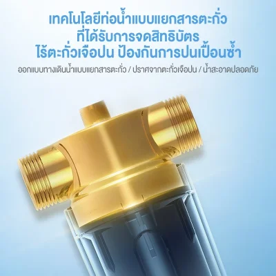 Philips AWP1830 พรีฟิลเตอร์ 40µm ปกป้องเครื่องใช้ไฟฟ้าในบ้าน