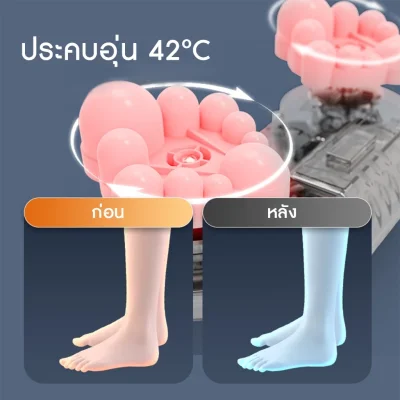 BOMIDI FM2 เครื่องนวดเท้า 12D | ประคบอุ่น | นวดกดจุด | มอก.