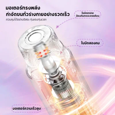 BOMIDI HT2 เครื่องกำจัดขน 2-in-1 | กันน้ำ IPX7