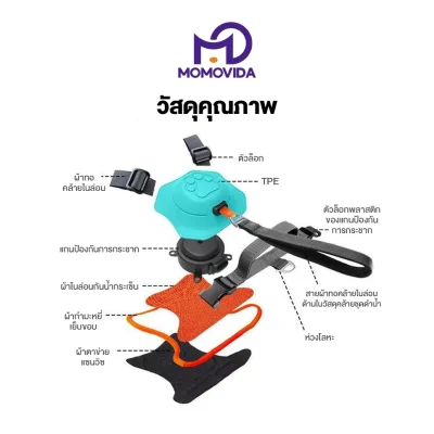 MOMOVIDA สายรัดอกสุนัข DL กันกระชาก 80KG