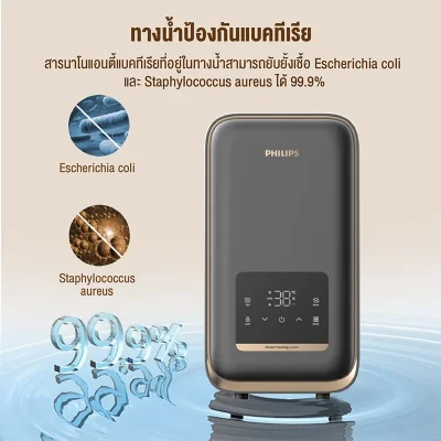 Philips AWH1505 เครื่องทำน้ำอุ่น 4500W 3D Dynamic Spiral