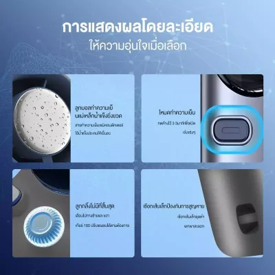 Bomidi MF01 พัดลมพกพา 100 ระดับ | ลมแรงสะใจ | แบต 4000mAh