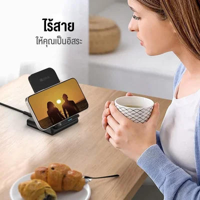 1Hora GAR157 ที่ชาร์จไร้สาย | Fast Charge 15W | Type-C