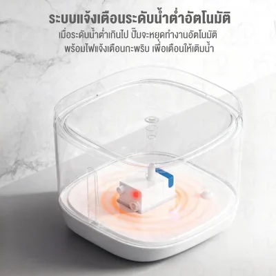 Momovida PTM-633 น้ำพุแมวอัจฉริยะ | แบต 5000mAh | เซนเซอร์