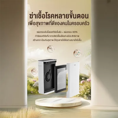 Haier เครื่องฟอกอากาศสัตว์เลี้ยง KJ205F-P1U1 | กำจัดกลิ่น