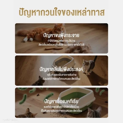 Haier เครื่องฟอกอากาศสัตว์เลี้ยง KJ205F-P1U1 | กำจัดกลิ่น