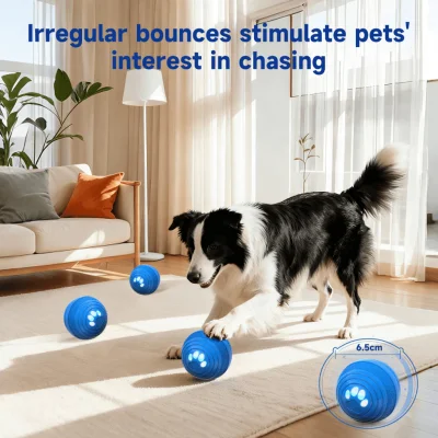 MOMOVIDA DT-1PRO ลูกบอลไฟฟ้าฝึกสุนัข ยางคุณภาพสูงทนต่อการกัด