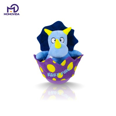 MOMOVIDA DT-4 ตุ๊กตาล้มลุกไข่ไดโนเสาร์ มีเสียงซ่อนอาหารได้