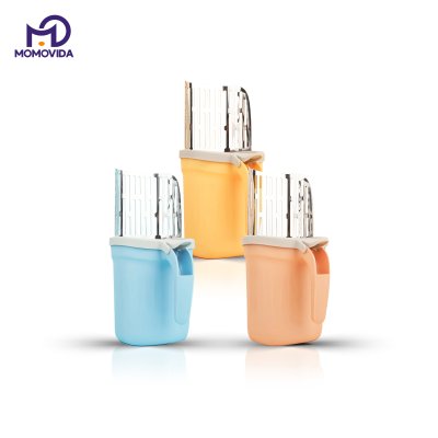 MOMOVIDA ที่ตักทรายแมว 2IN1 หัวตัก สเตนเลส 304