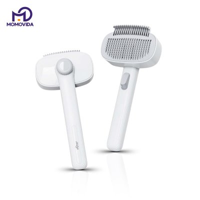MOMOVIDA แปรงหวีขนสัตว์เลี้ยง 2IN1 ลดขนพันกัน/ขนร่วง