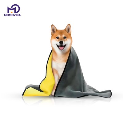 MOMOVIDA ผ้าเช็ดตัวสัตว์เลี้ยง มีให้เลือก 3 ขนาด (S, M, L)