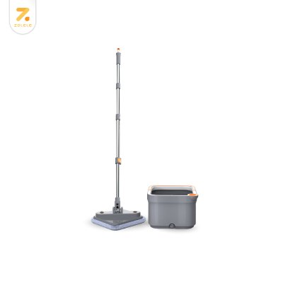 ZOLELE M16 ไม้ถูพื้น Spin Mop ถังแยกน้ำสกปรก/น้ำสะอาด