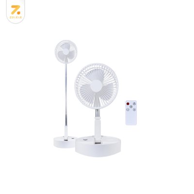ZOLELE P10S พัดลมไร้สายพับได้ ลำโพงบลูทูธในตัว