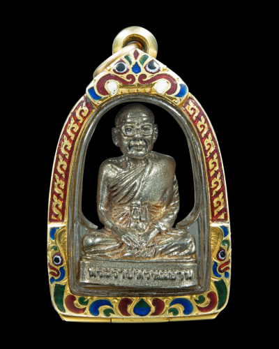 รูปหล่อพระราชพรหมยาน เนื้อเงิน