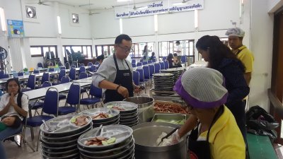 CSR จัดเลี้ยงอาหารกลางวันน้องๆ นักเรียน โรงเรียนปัญญาวุฒิกร 