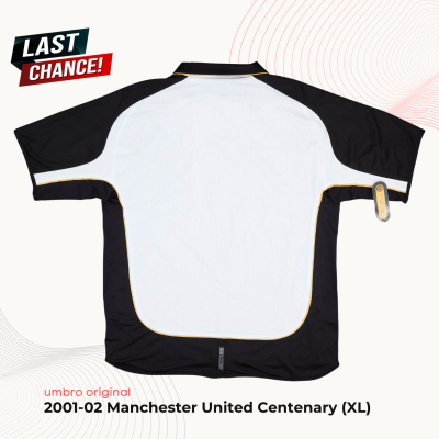 Manchester United Centenary Away Football Shirt 2001/02