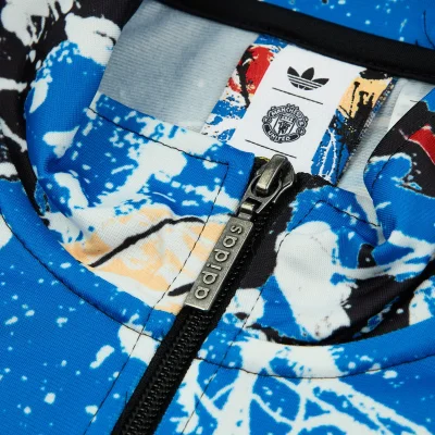 Manchester United x adidas Stone Roses Track Jacket Black