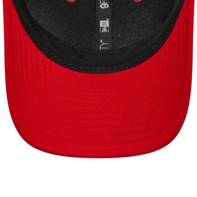 Manchester United Pinstripe 9Forty Cap Mc Adults - Scarlet