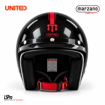 Helmet United Army - Born To Be Red - Glossy