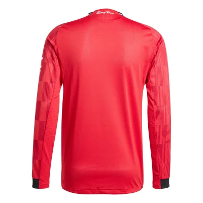 2025-26 Manchester United Home Authentic LS