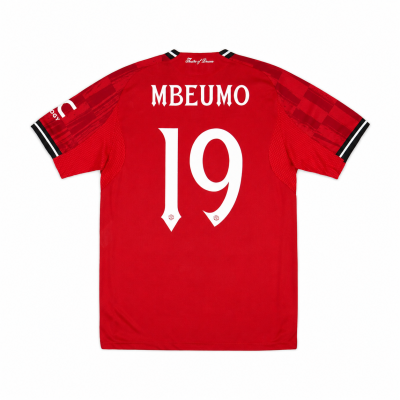 2025-26 Manchester United Home Authentic Bryan Mbeumo