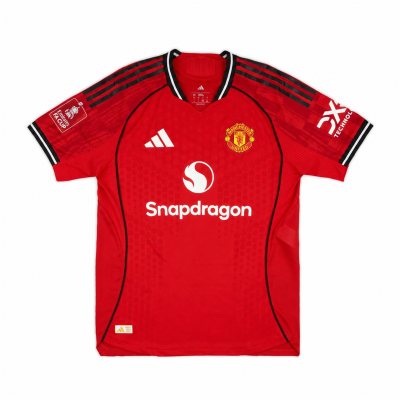 2025-26 Manchester United Home Authentic Luke Shaw