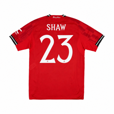 2025-26 Manchester United Home Authentic Luke Shaw
