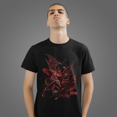 Red Devil and Liver Bird T-Shirt