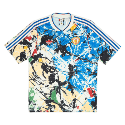Manchester United x adidas Stone Roses Jersey Blue