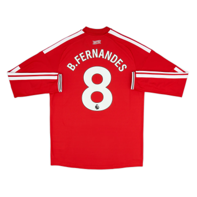 Manchester United 26/27 Home Authentic Jersey Long Sleeve - B.Fernandes