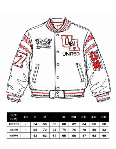 United Army Jaket Varsity Batch 2