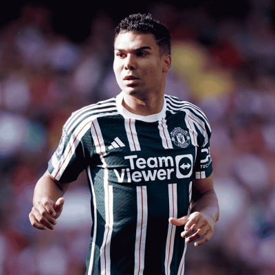 Casemiro 2023-24 Manchester United Authentic Away Shirt
