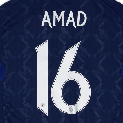 2024-25 Manchester United Authentic Away Shirt Amad