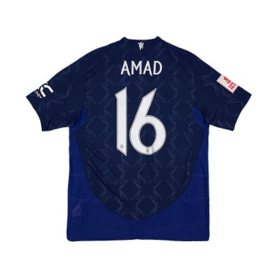 2024-25 Manchester United Authentic Away Shirt Amad