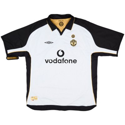 Manchester United Centenary Away Football Shirt 2001/02