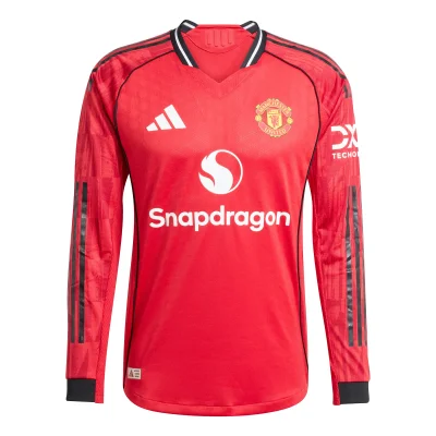 2025-26 Manchester United Home Authentic LS